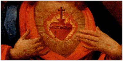 herzjesu-darstellung aus der pfarrkirche perdonig, suedtirol